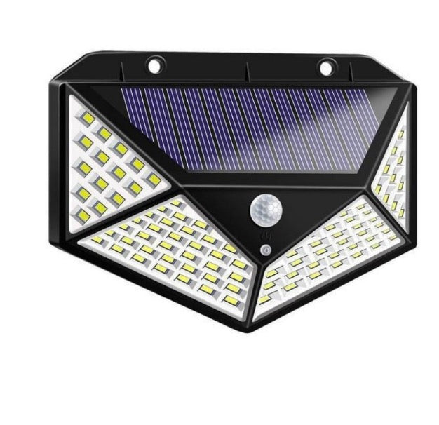 Lampa solara de perete cu senzor de miscare 100 led