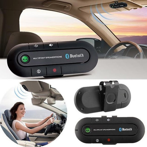 Car Kit Auto Difuzor Bluetooth handsfree pentru parasolar auto