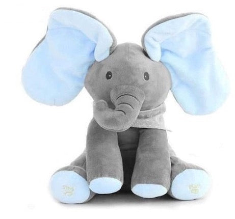 Elefant interactiv din plus Peek a Boo BLEU